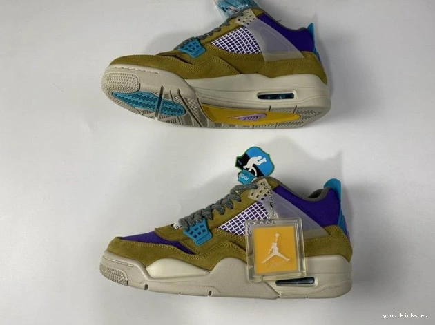Moss 4 Air SP Jordan x Union DJ5718-300 Desert 0807